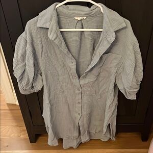 Long green shirt or dress